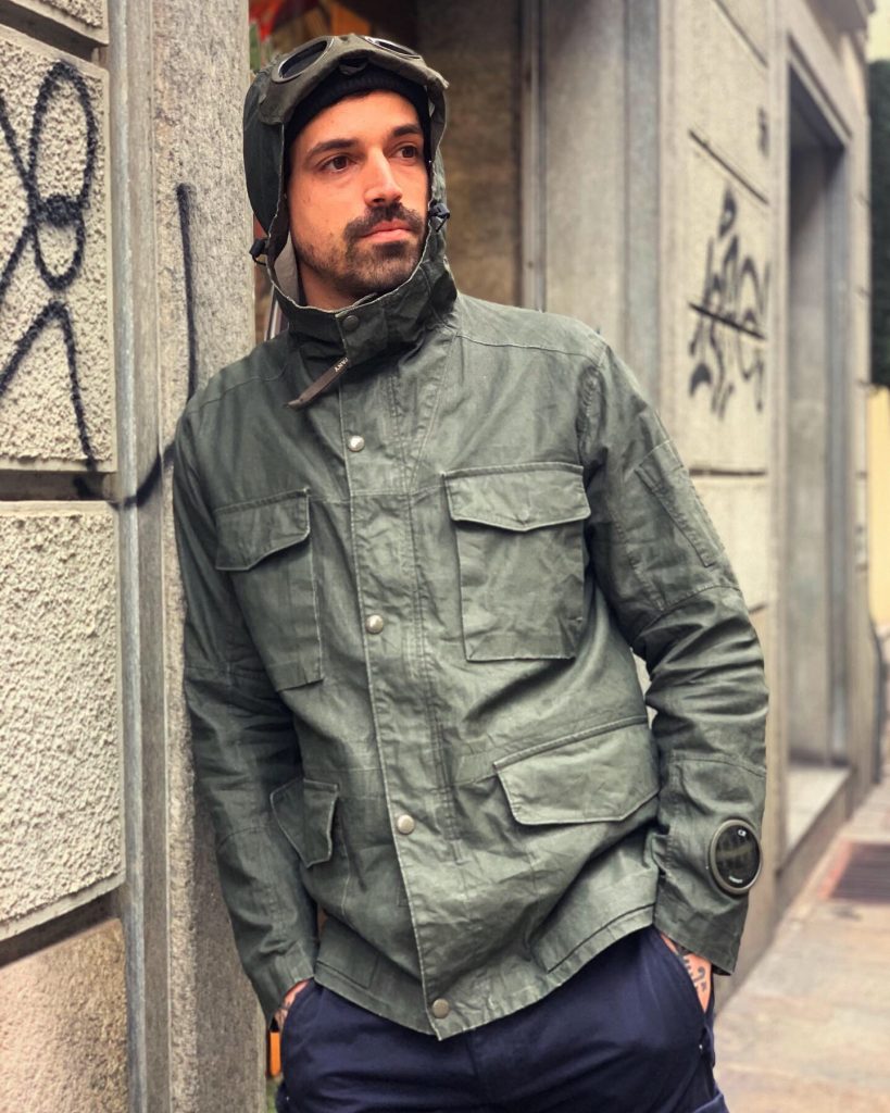 C.P. Company Plated Linen La Mille Jacket Fresh Store Torino