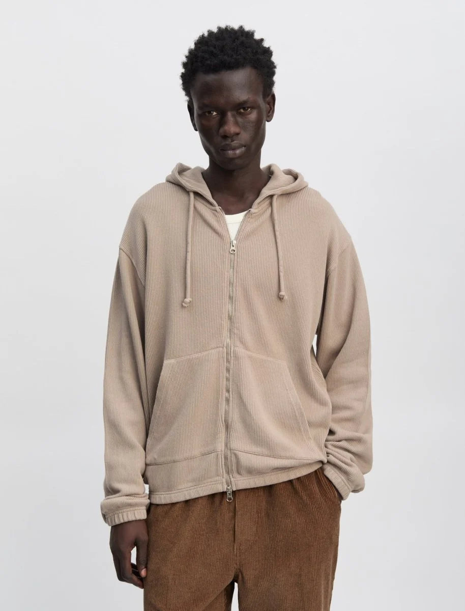 ANOTHER ASPECT Another Zip Hoodie 1.0 Khaki