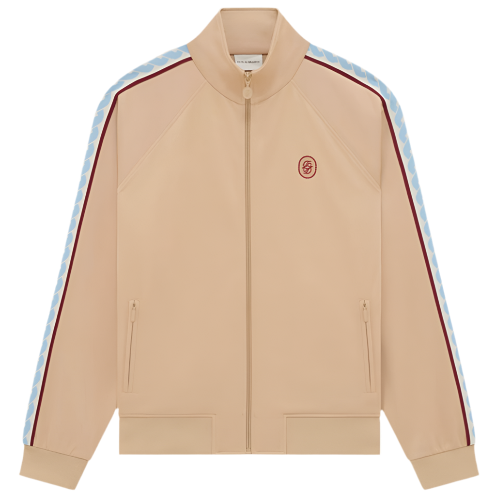 DRÔLE DE MONSIEUR La Veste Survêtement Beige Scuro