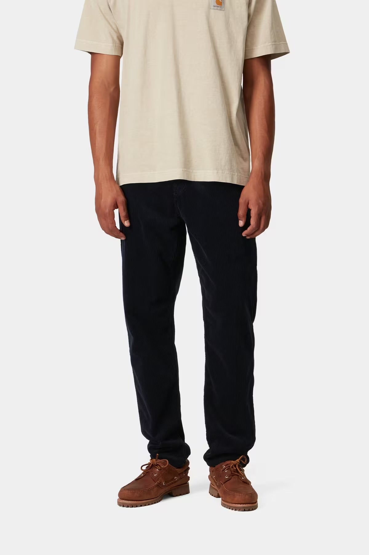 CARHARTT WIP Newel Corduroy Pant Dark Navy Rinsed