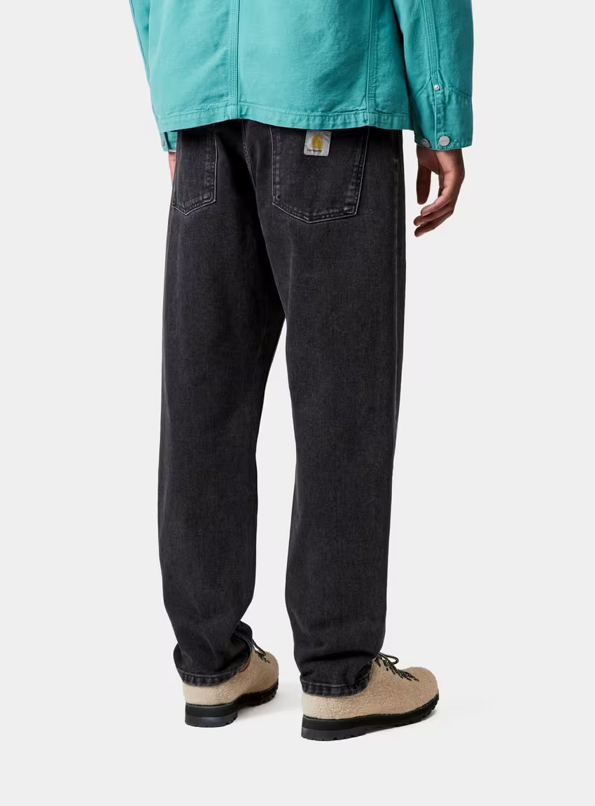 CARHARTT WIP Newel Pantalon Noir Délavé