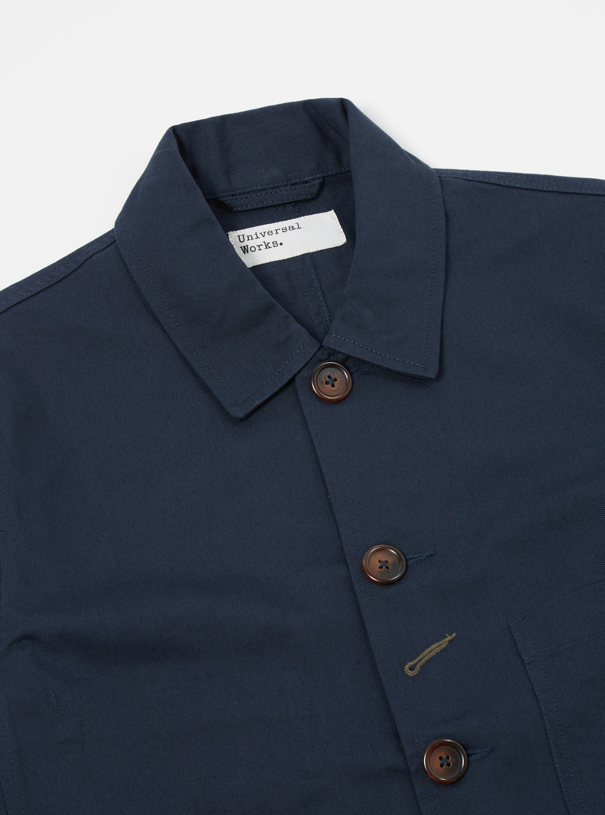 UNIVERSAL WORKS Navy Twill Bakers Jacket