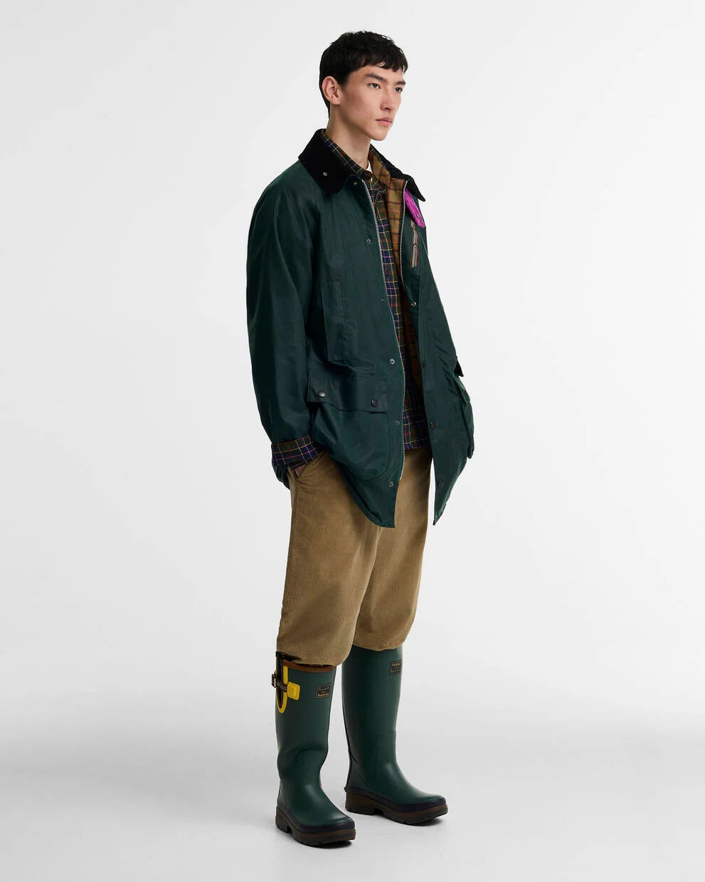 BARBOUR x Paul Smith Gamefair Waxed Jacket
