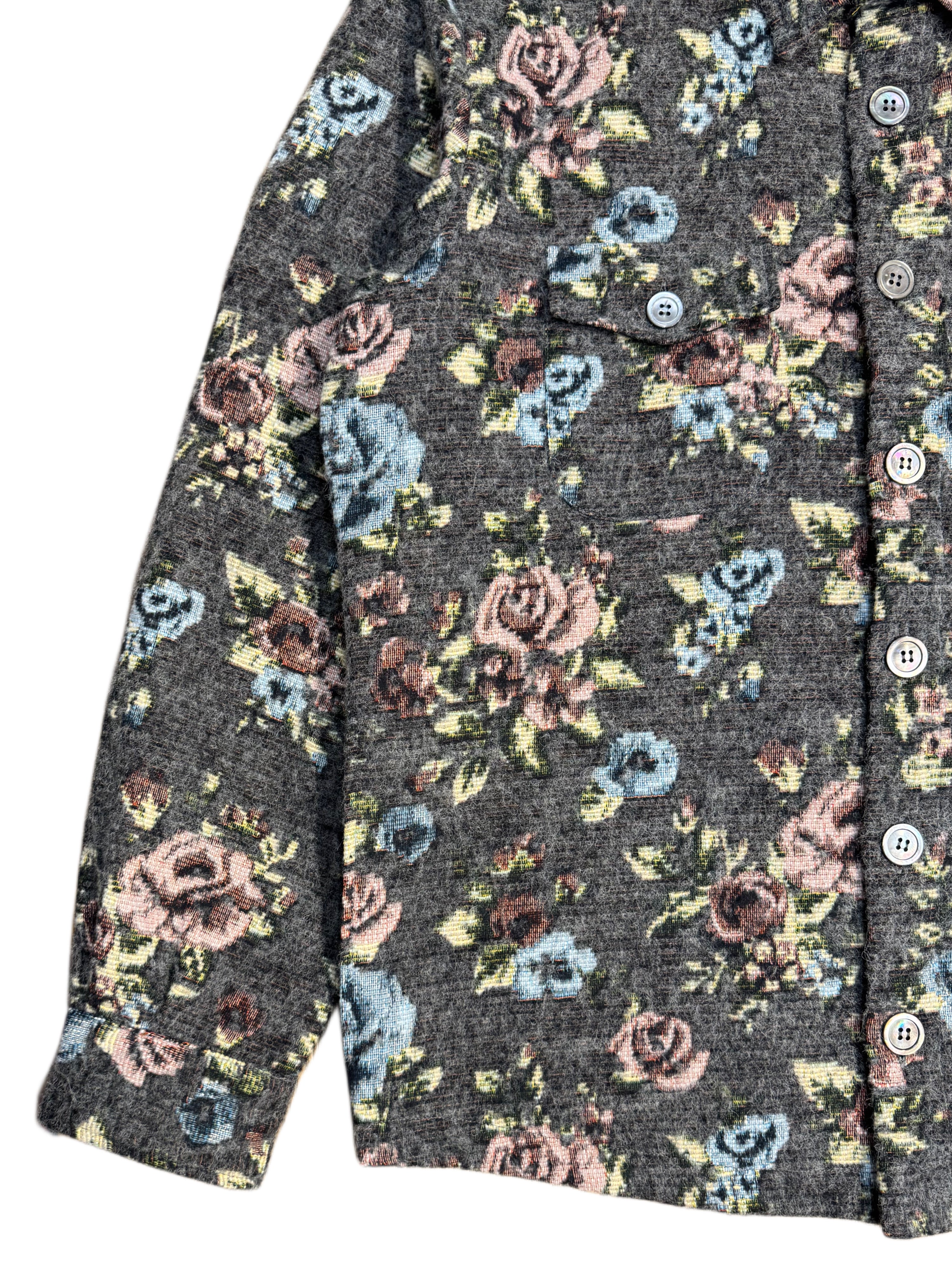 FRESH Flowers Jacquard Overshirt