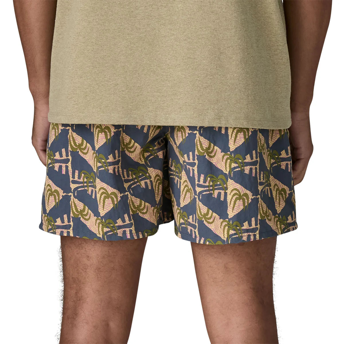 PATAGONIA Pantaloncini da Uomo Baggies™ - 5" Jaguar Geo: Dolomite Blue