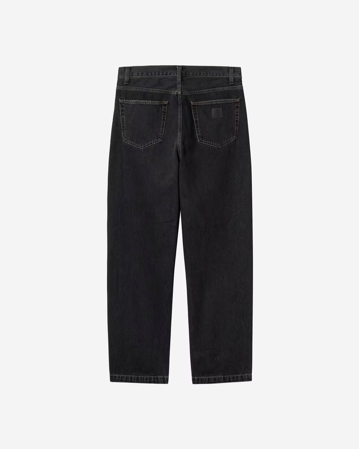 CARHARTT WIP Aaron Pant Black Stone Washed