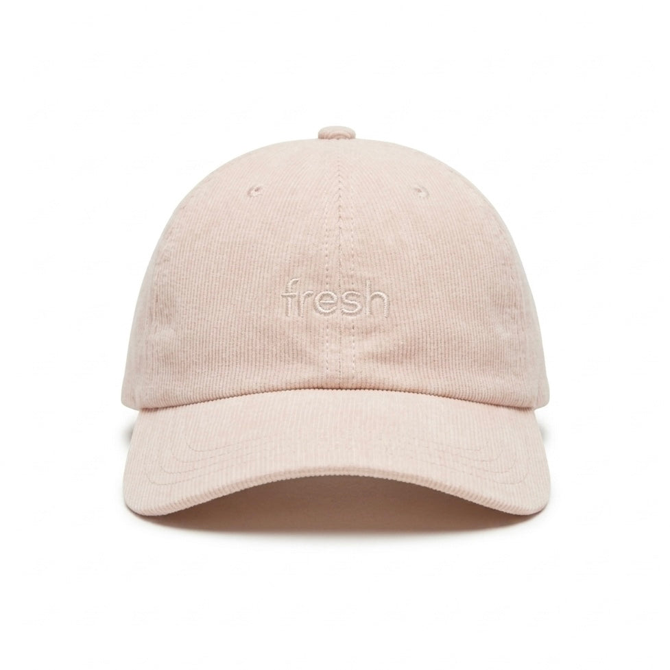 FRESH Cotton Cap in White Pink