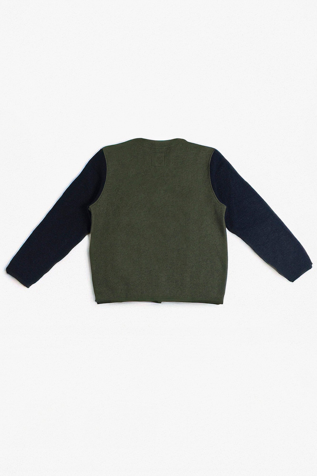 UNIVERSAL WORKS x Fresh Cardigan Wool Fleece Olive Rust