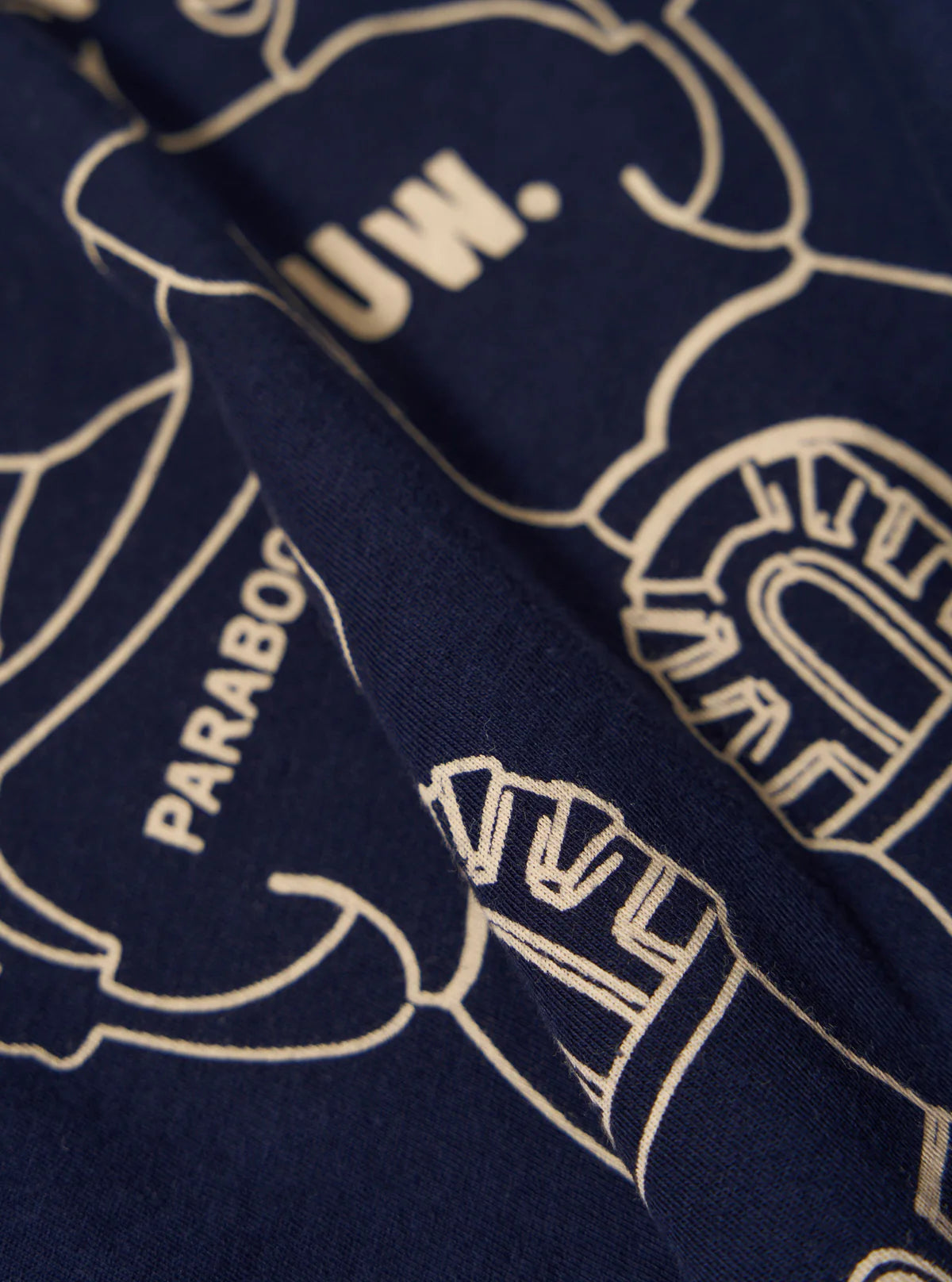 PARABOOT x Universal Works Navy Single Jersey Short Sleeve Tee