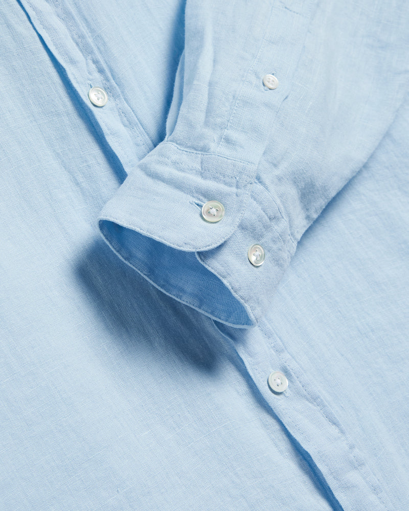 Camicia a maniche lunghe in lino Sky PORTUGUESE FLANNEL