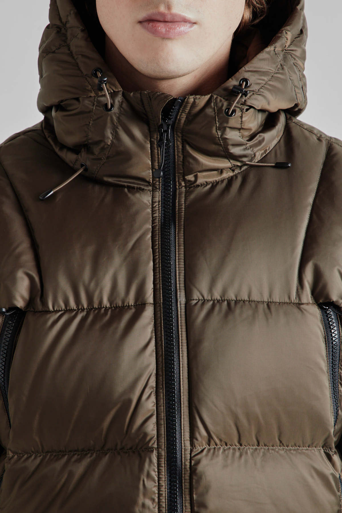 FRIZMWORKS Altavia Down Jacket Brown
