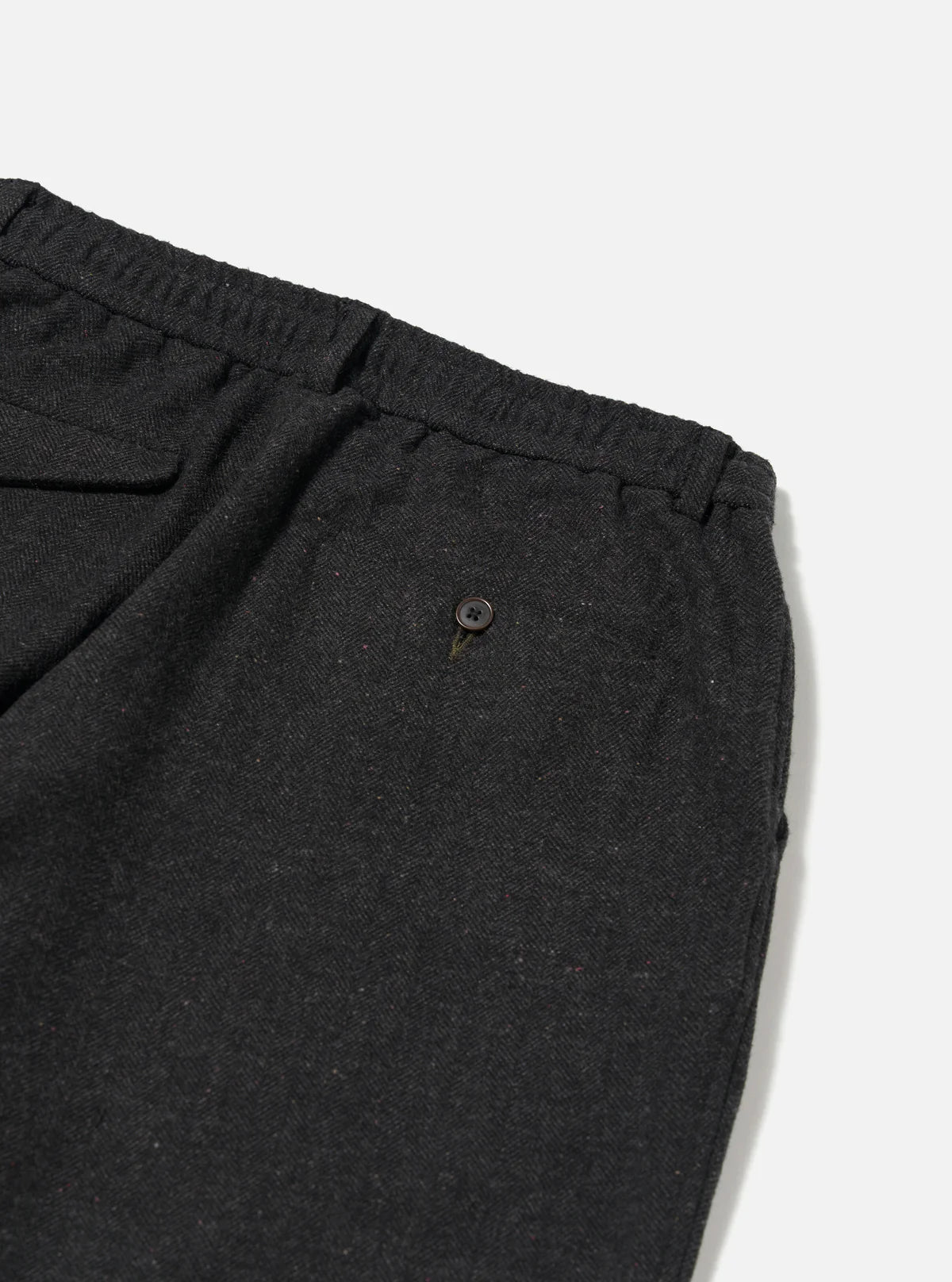UNIVERSAL WORKS Black Salt N Pepper Tweed Oxford Pant