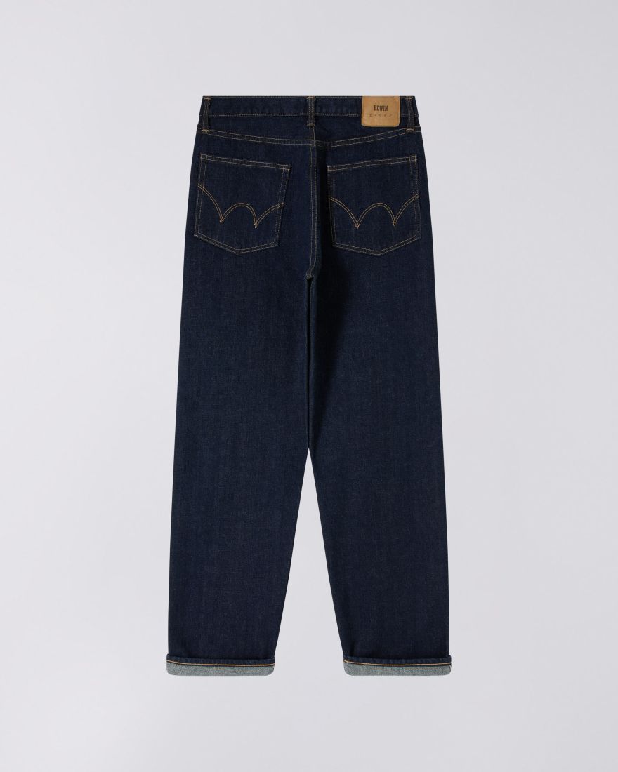 EDWIN Loose Jeans Blue Rinsed