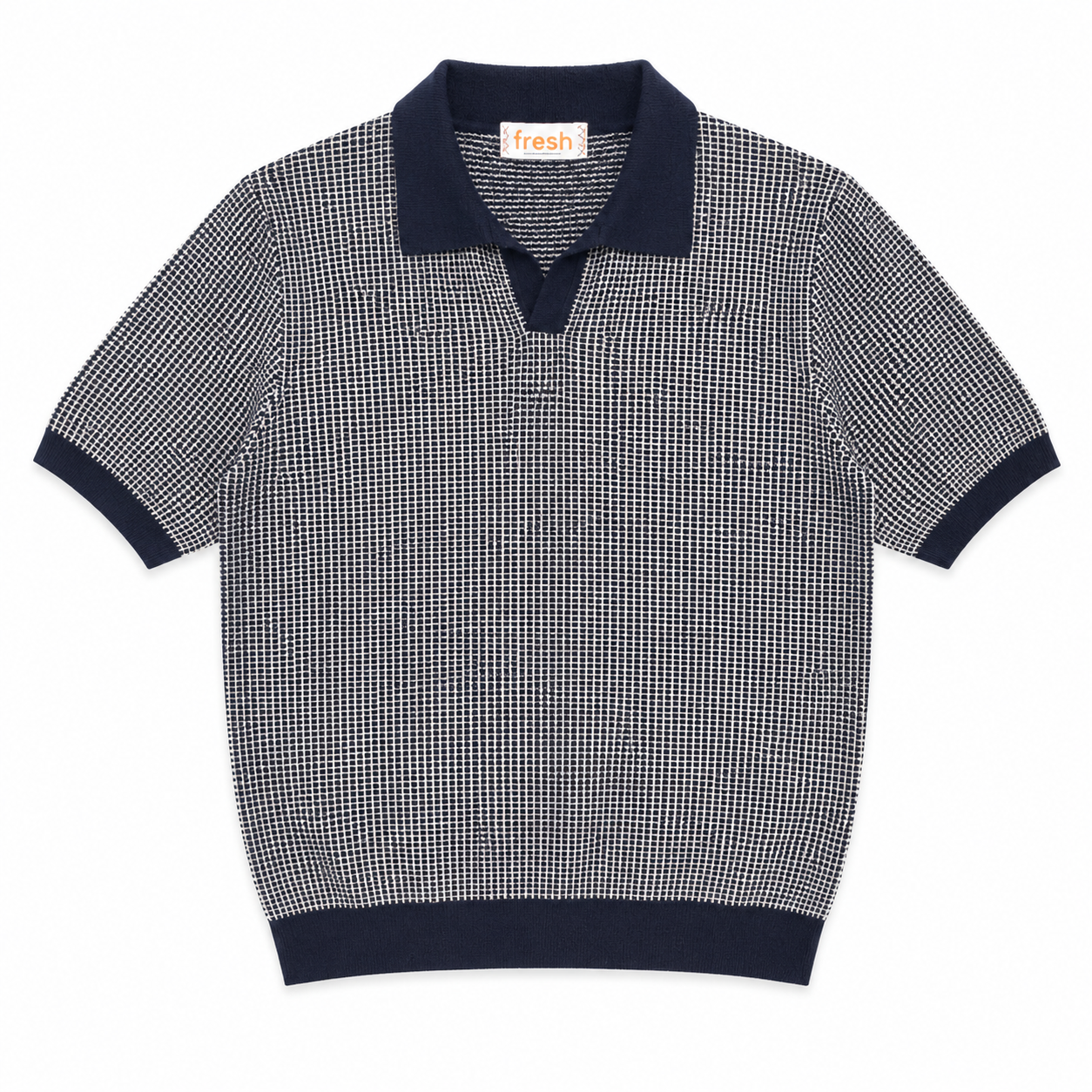 FRESH Old Man Navy Vibe Cotton Polo Shirt