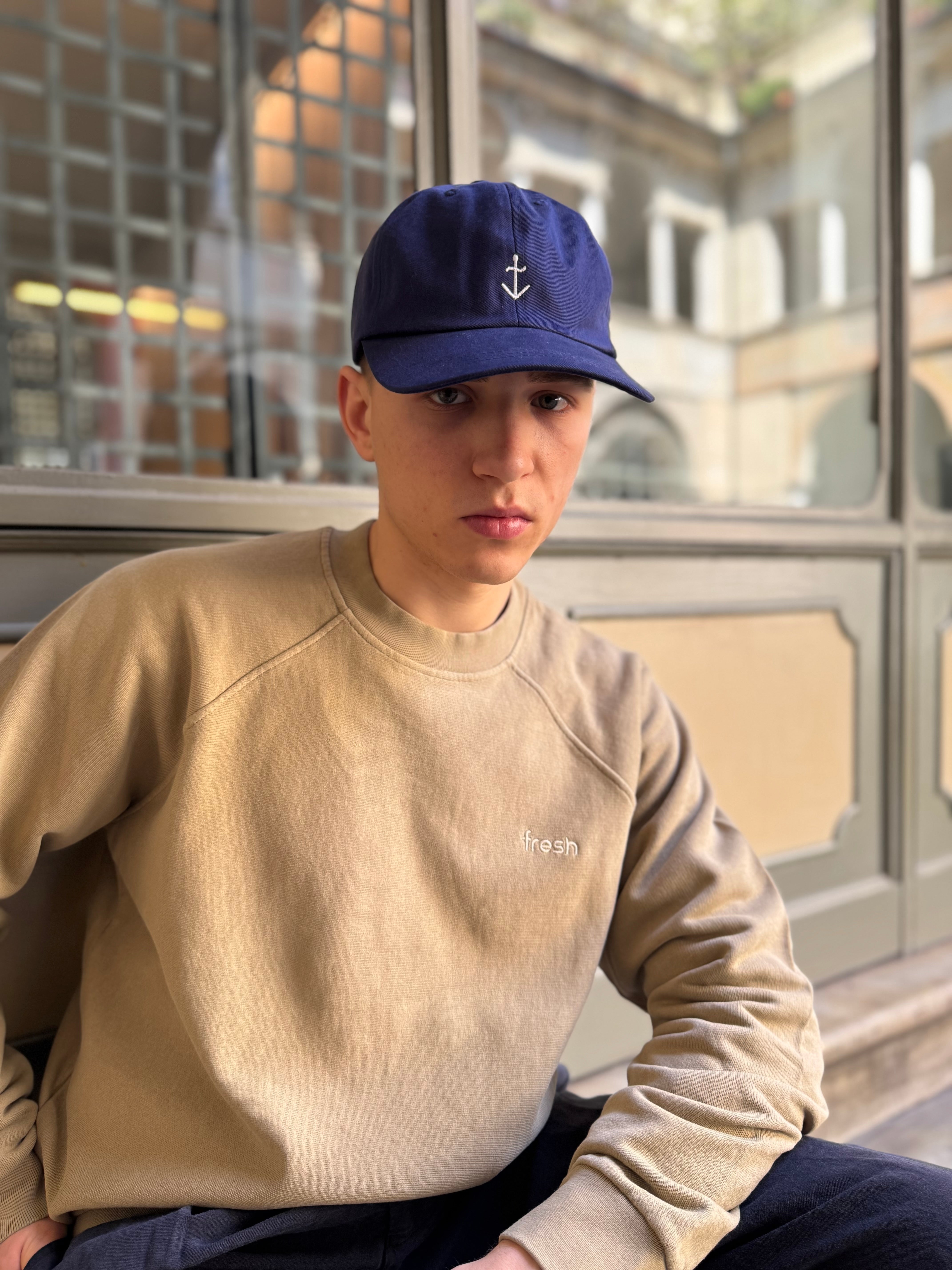 FRESH Billie Cotton Sweatshirt in Havana