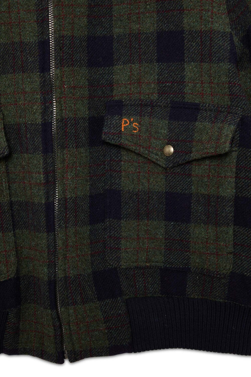 PRESIDENT’s Uncle Tom P'S Wool check Blue/Green