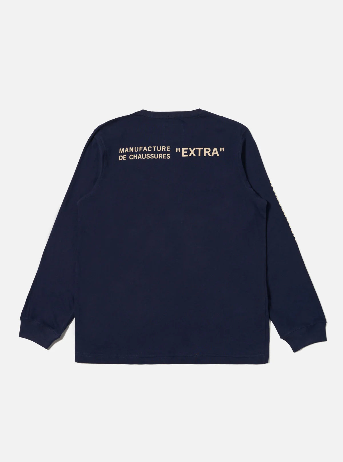 PARABOOT x Universal Works Navy Single Jersey Long Sleeve Tee