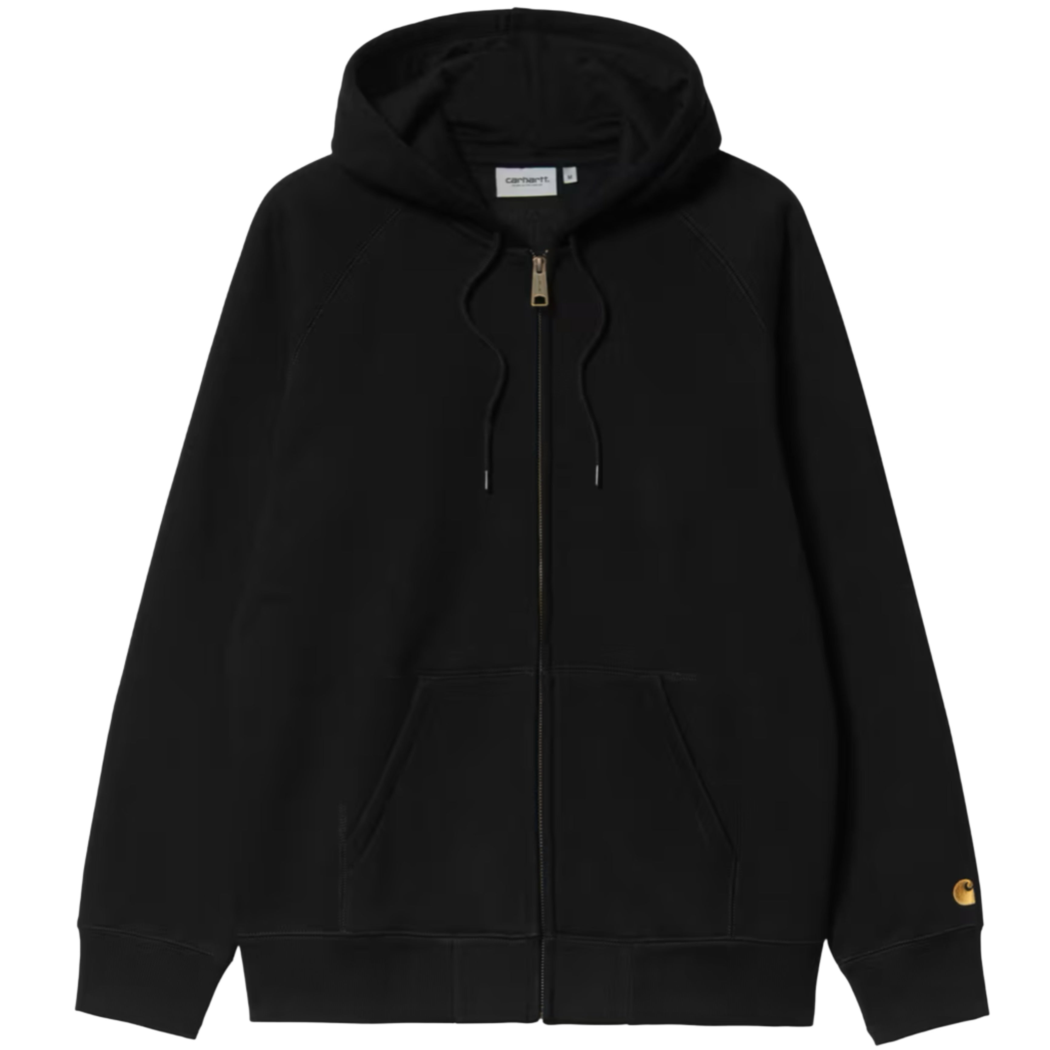 CARHARTT WIP Hooded Chase Jacket Black Gold