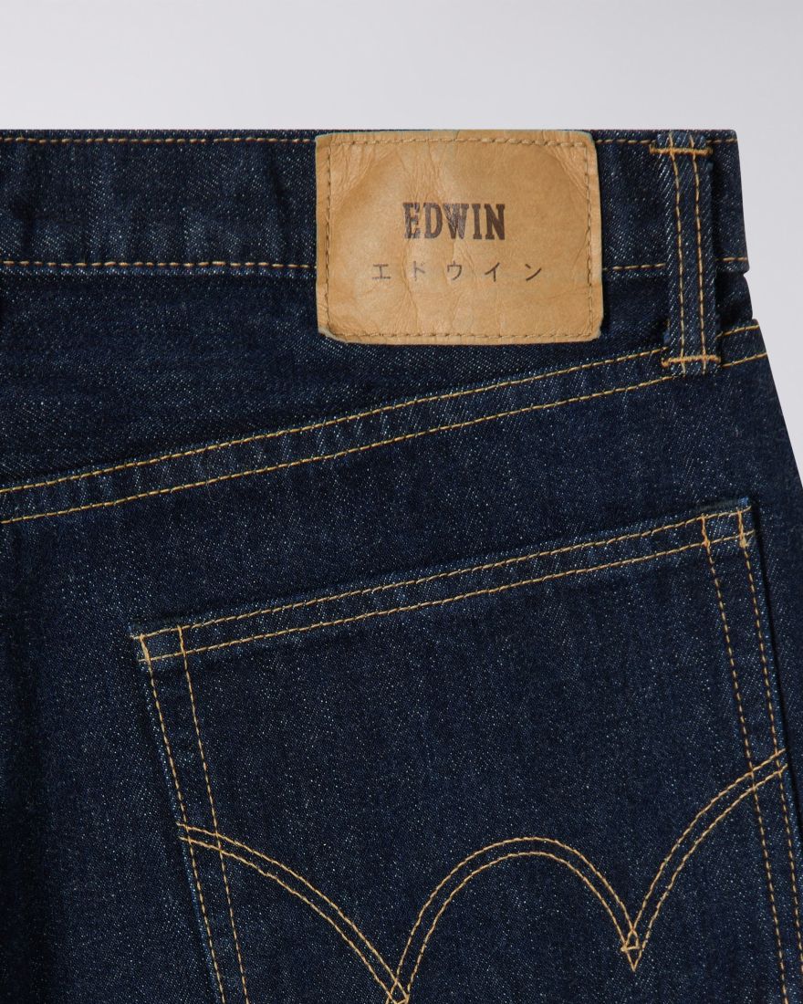 EDWIN Loose Jeans Blue Rinsed