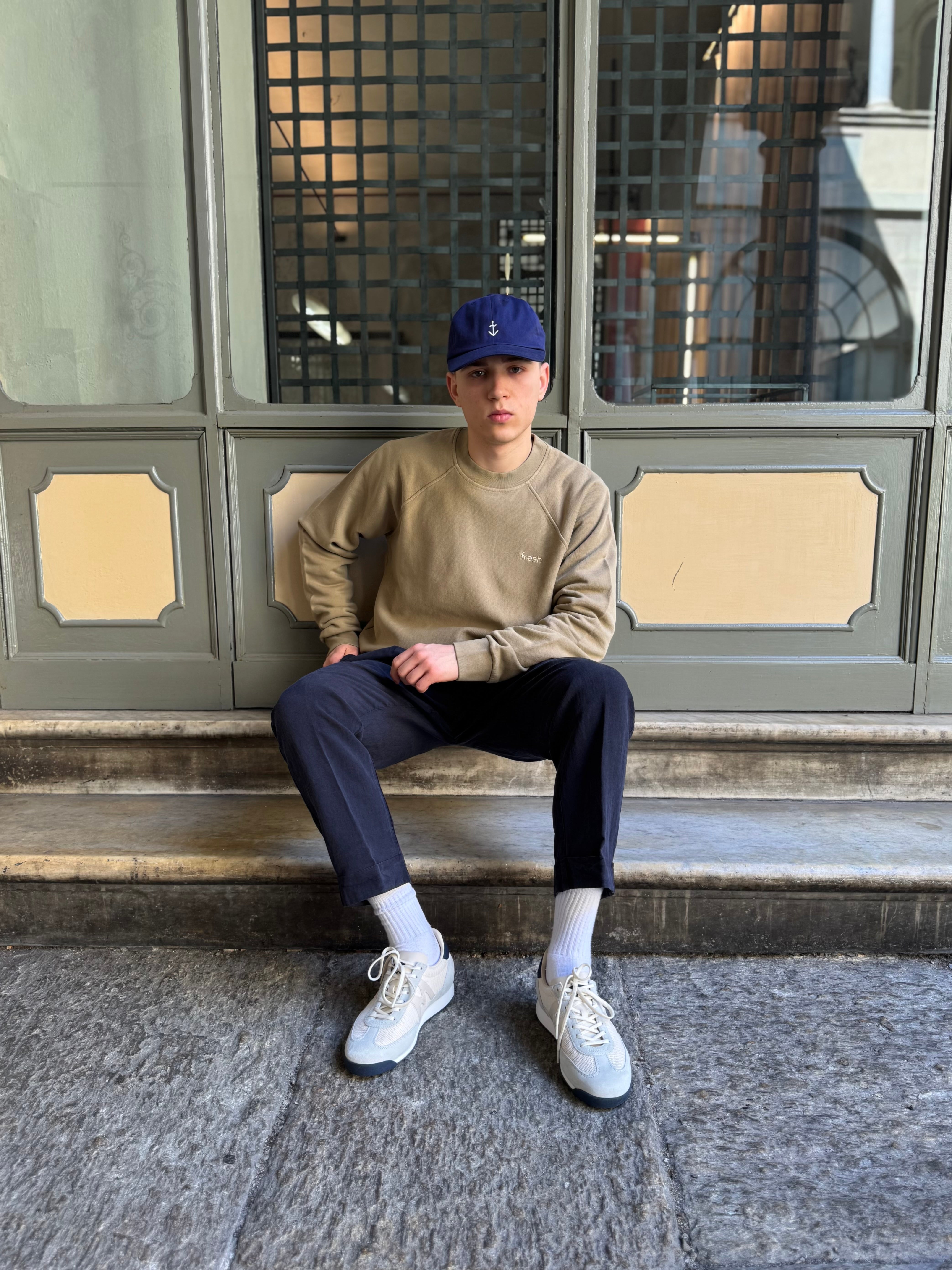 FRESH Billie Cotton Sweatshirt in Havana