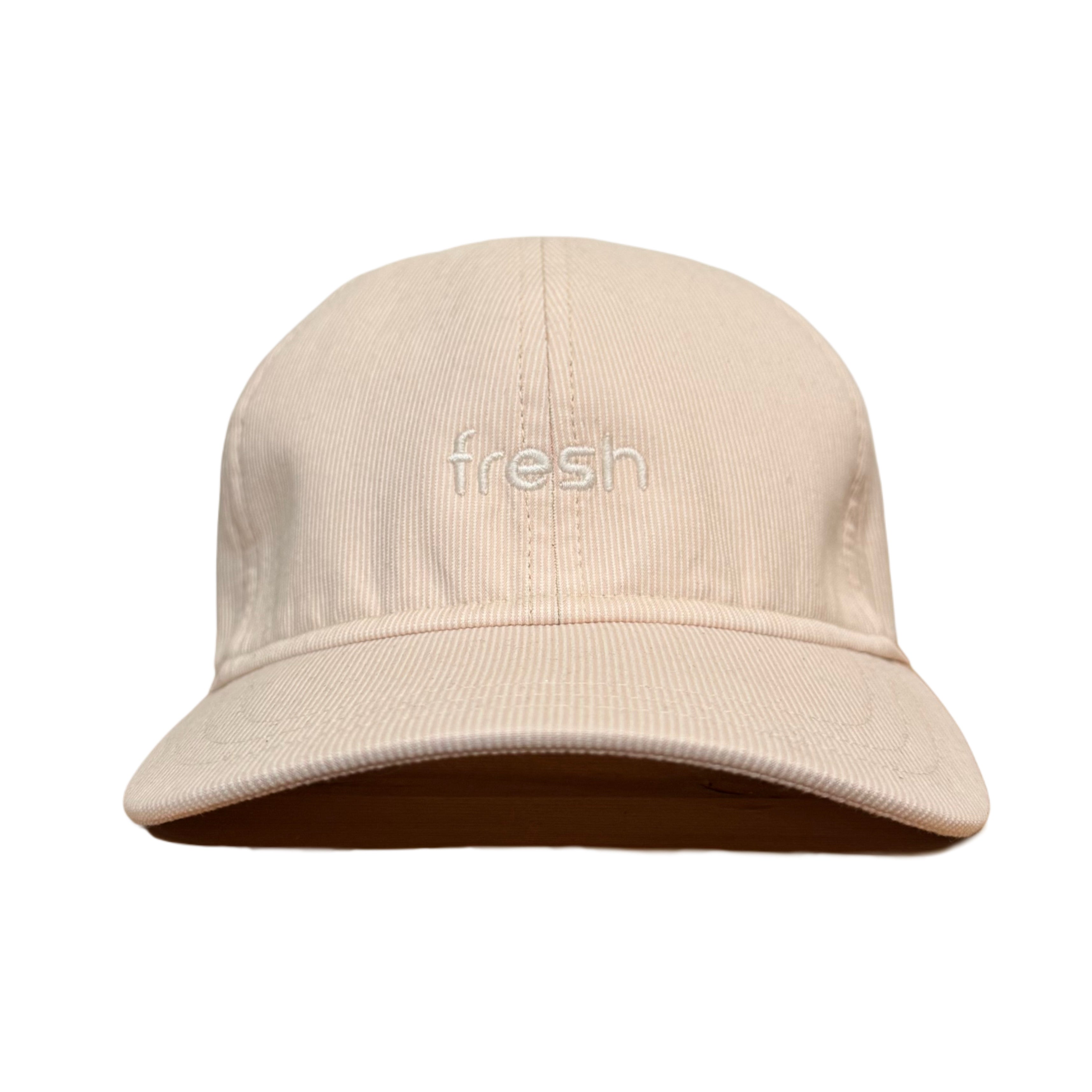 FRESH Cotton Cap in White Pink
