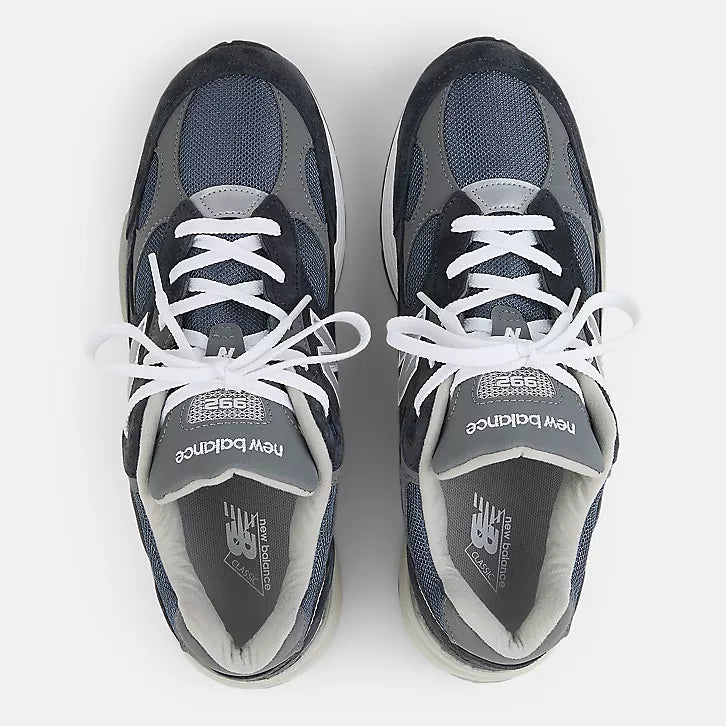 NEW BALANCE Made in USA 992 Shoes Navy With Grey 006 and White