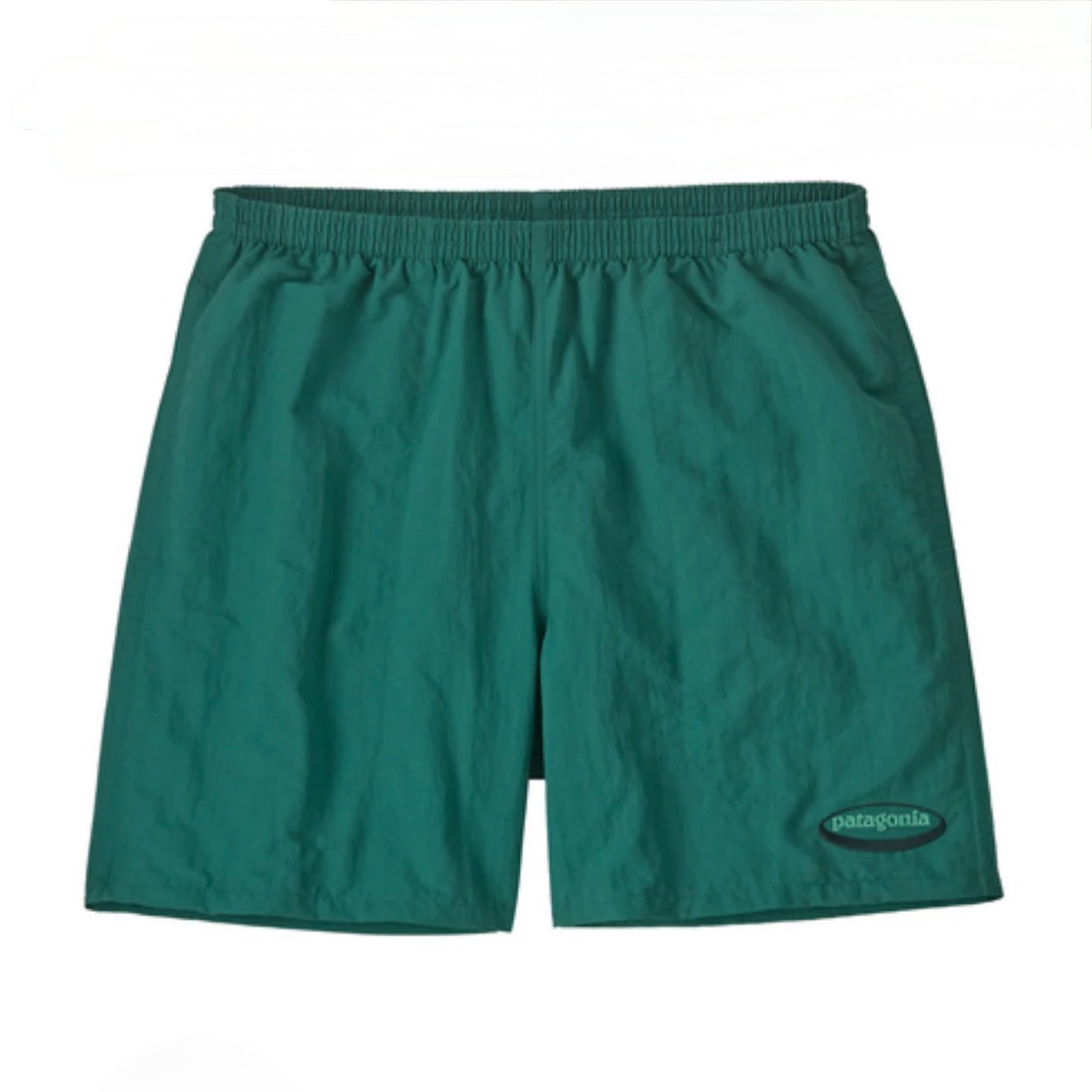 PATAGONIA Men's Baggies™ Shorts - 5" '95 Oval Logo: Gem Green