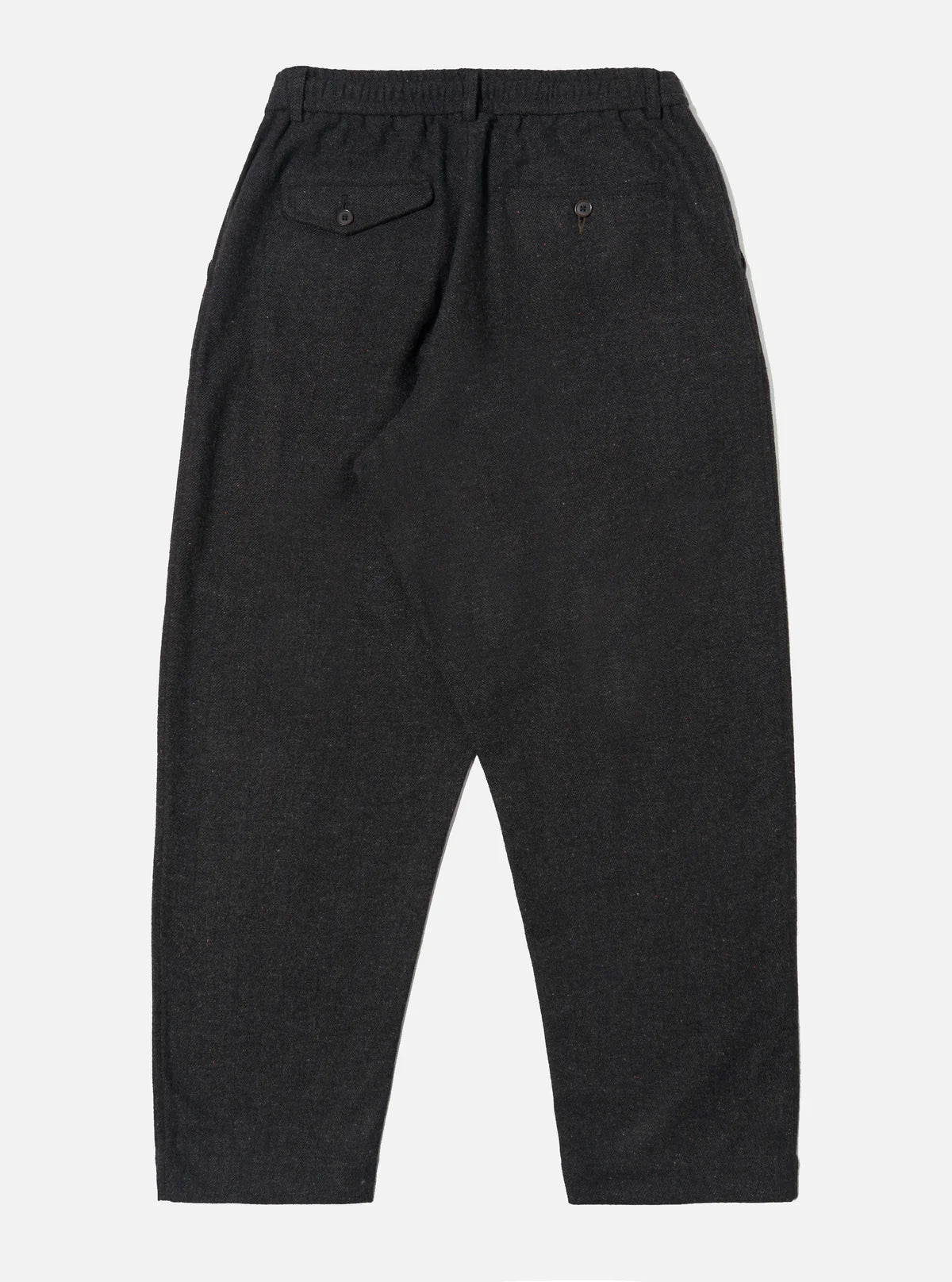 UNIVERSAL WORKS Black Salt N Pepper Tweed Oxford Pant