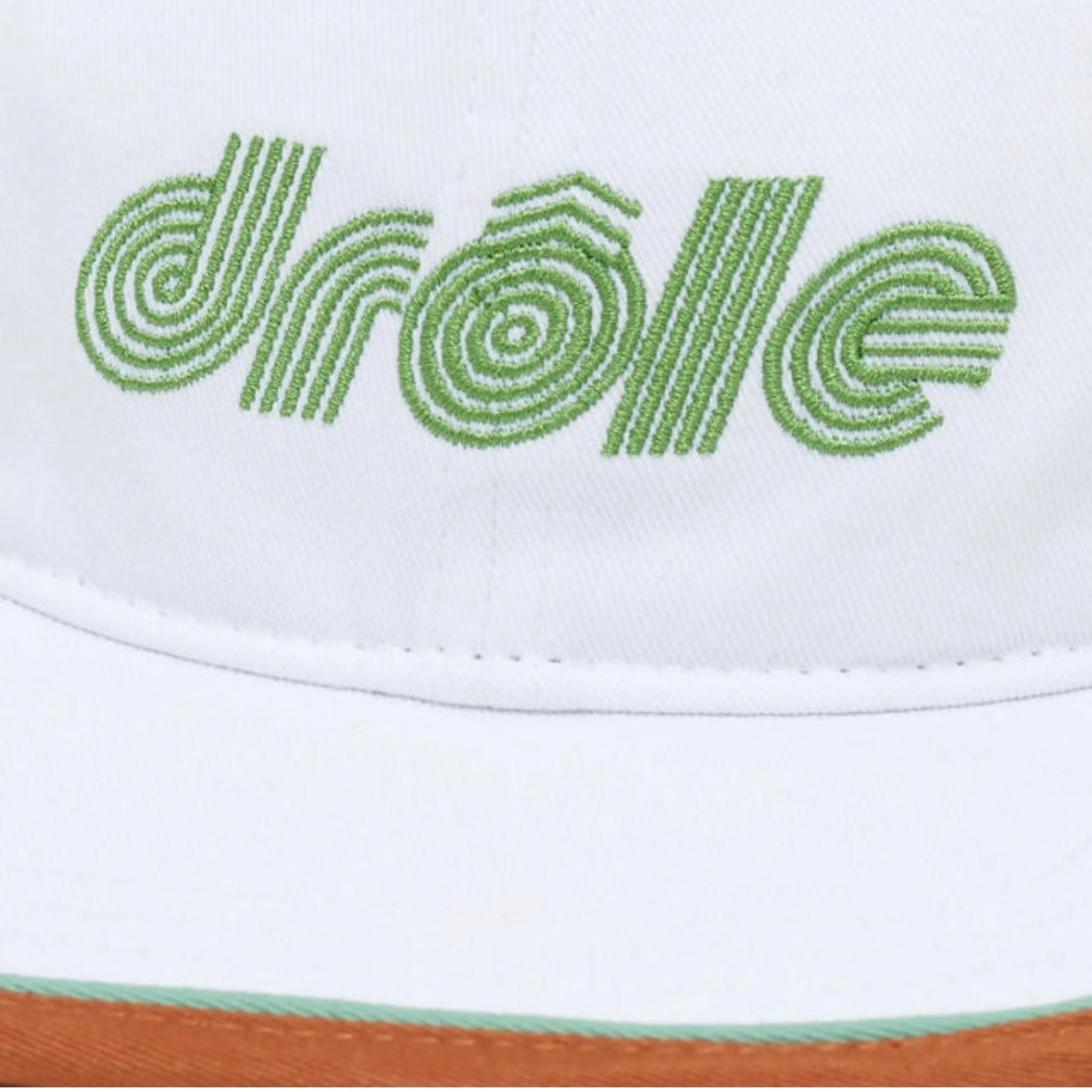 DRÔLE DE MONSIEUR La Casquette Drôle Tennis in bianco