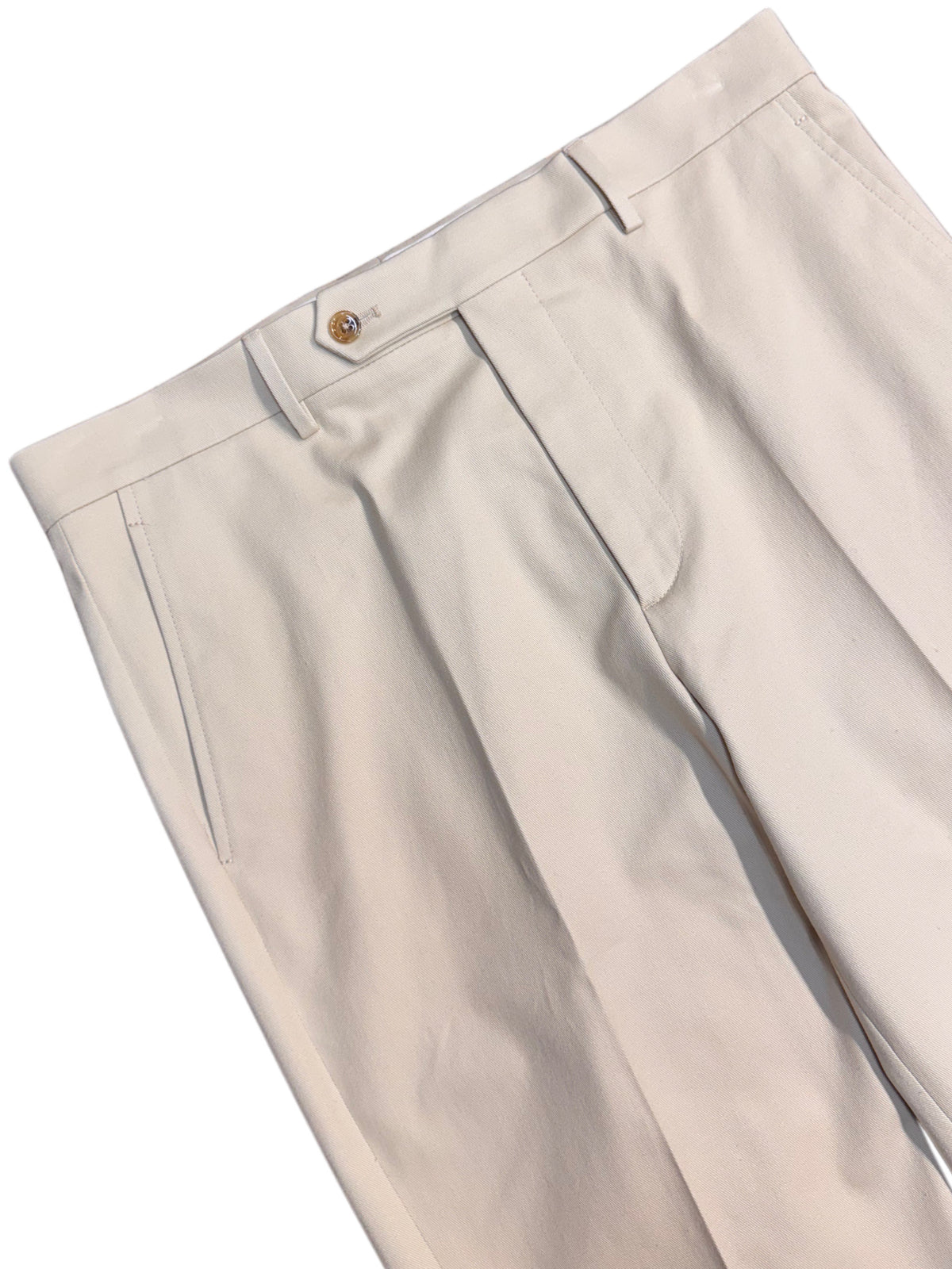 Pantalon Chino Renzo Frais Beige Écru