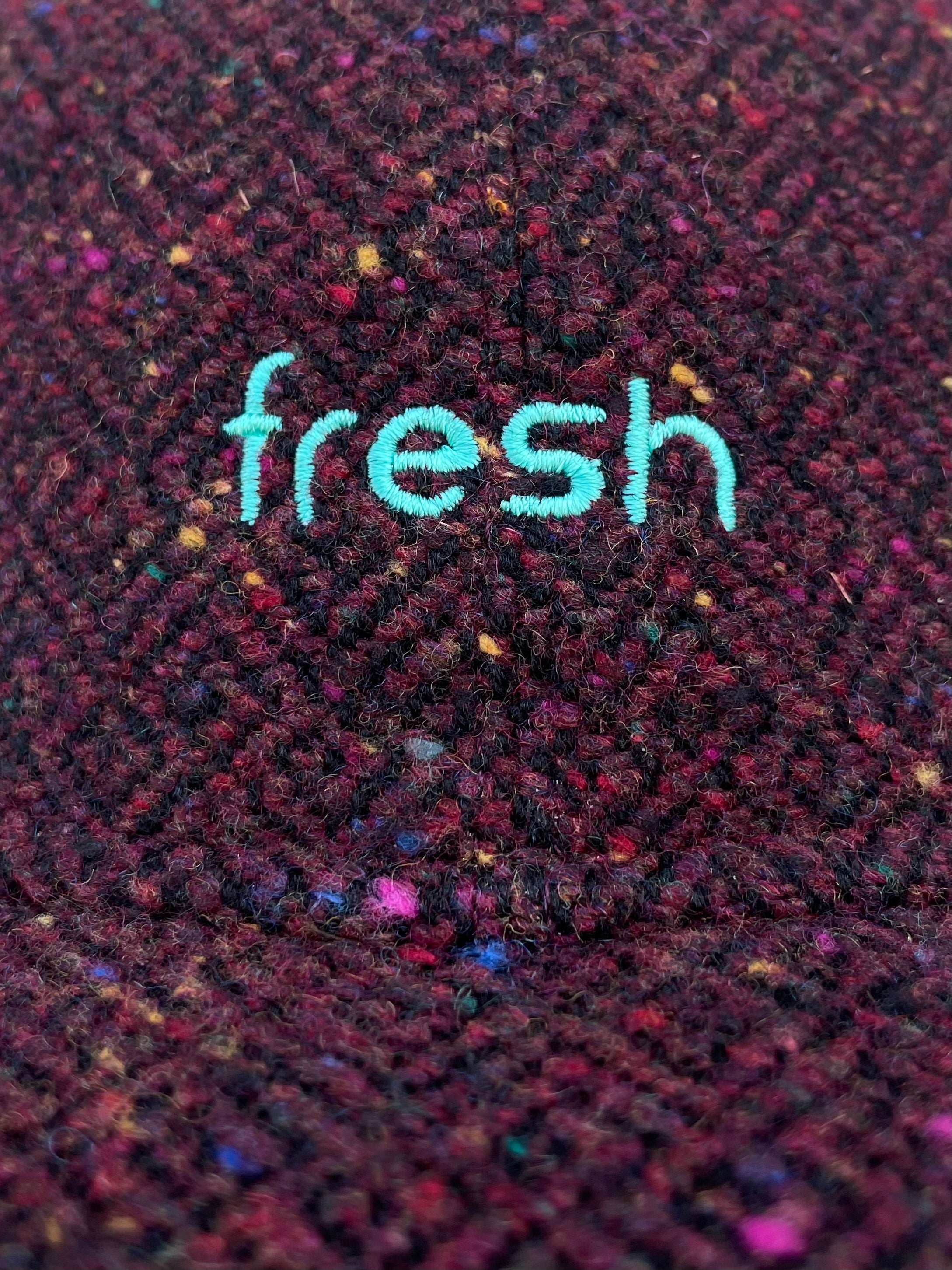 Casquette FRESH Laine Shetland Bordeaux