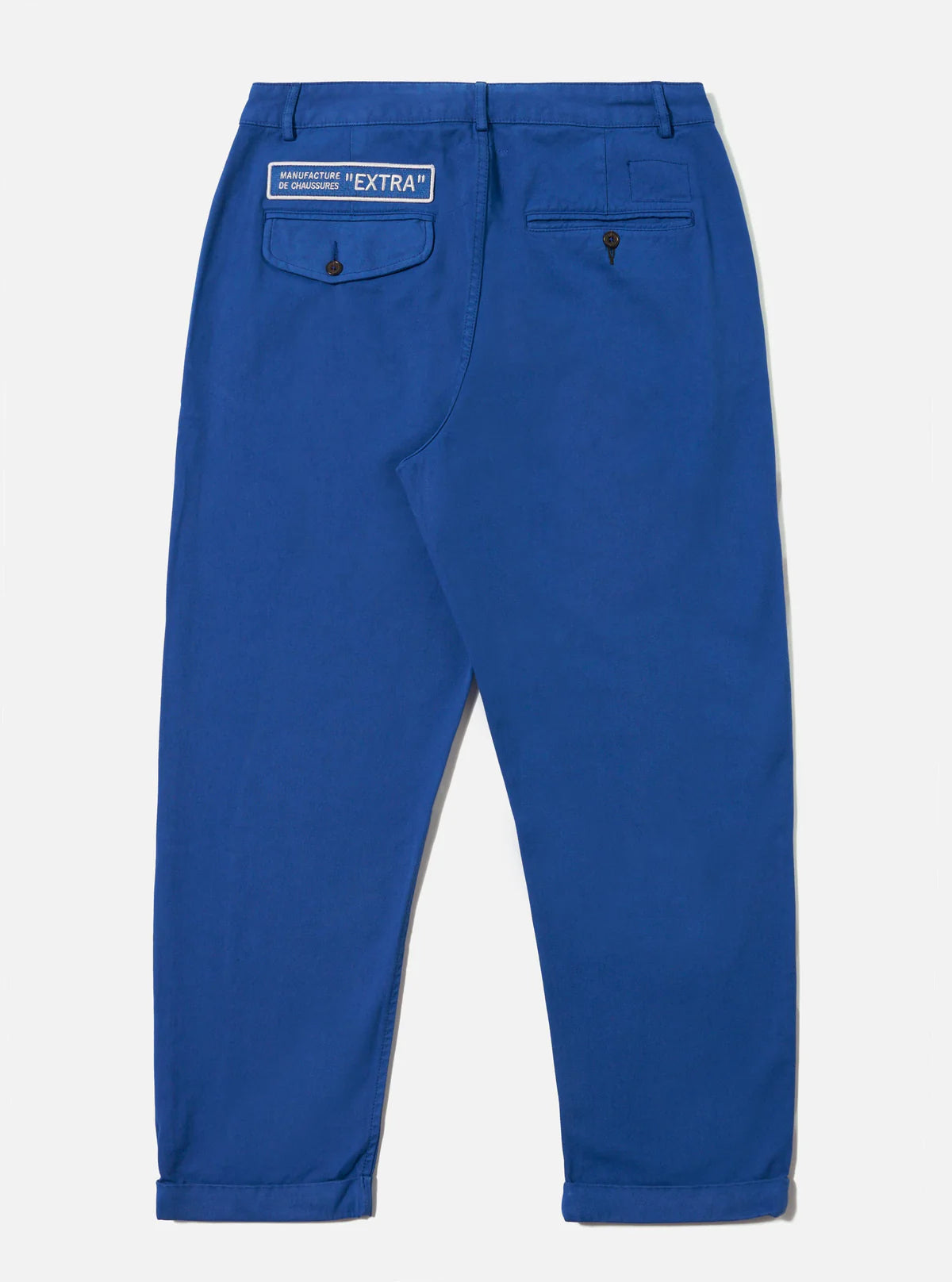 PARABOOT x Universal Works Navy Derek Twill Super Chino