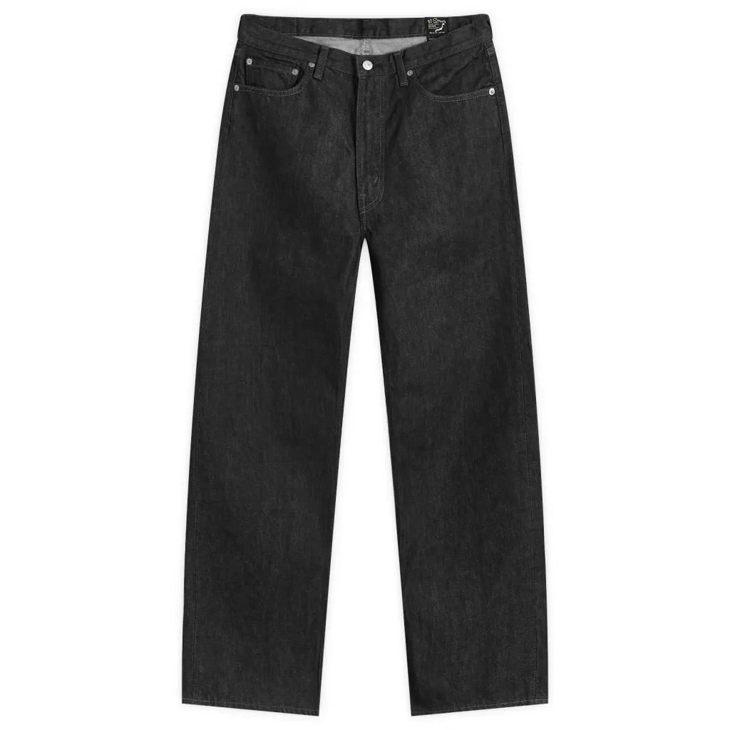 Jean ORSLOW 101 Dad's Fit en denim noir délavé à la pierre