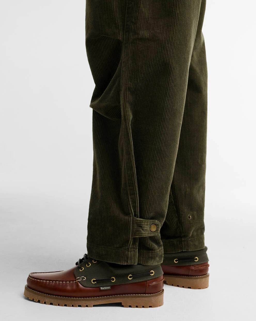 BARBOUR x Norbit Oversized Cord Trousers