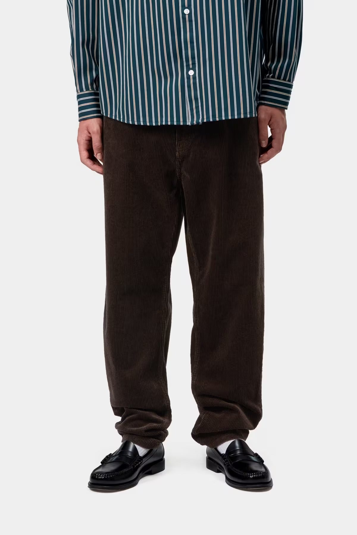 CARHARTT WIP Newel Corduroy Pant Tobacco Rinsed