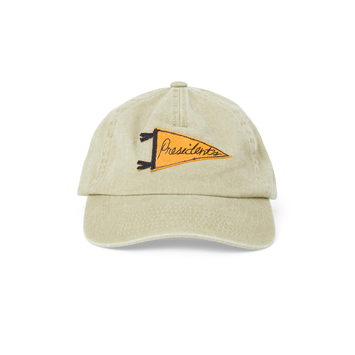 PRESIDENT’s Delavé Gabardine Baseball Cap in Stone