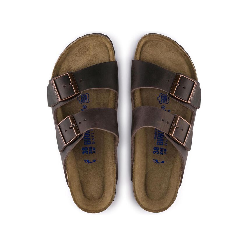BIRKENSTOCK Arizona BS Habana Pelle Oliata Calzata Stretta