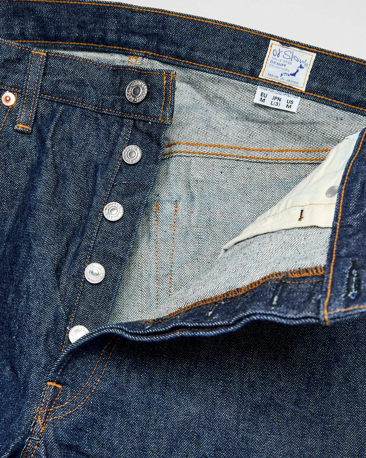 ORSLOW 1966 Standard Denim Jeans One Wash