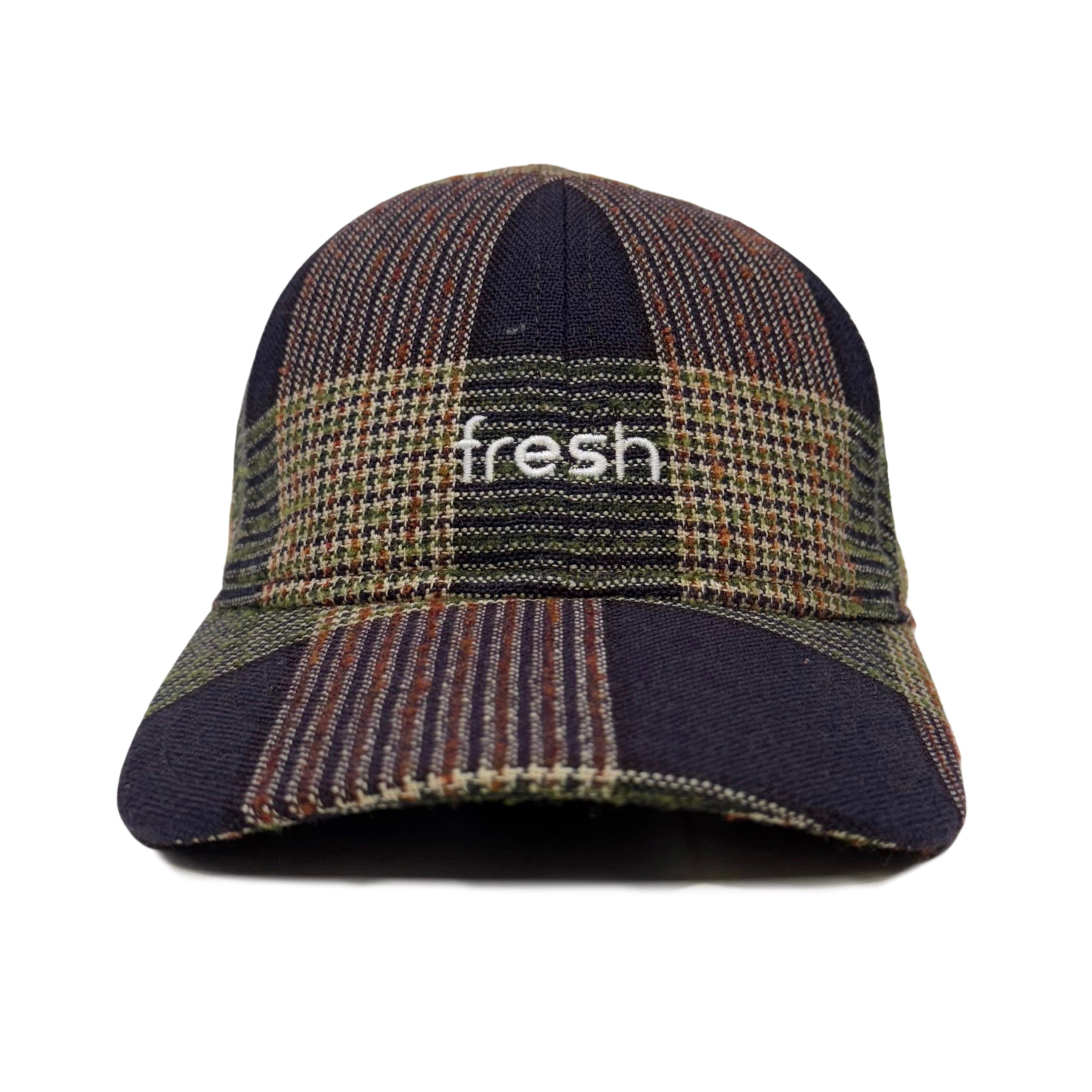 FRESH Six-Panel Wine Wool Cap