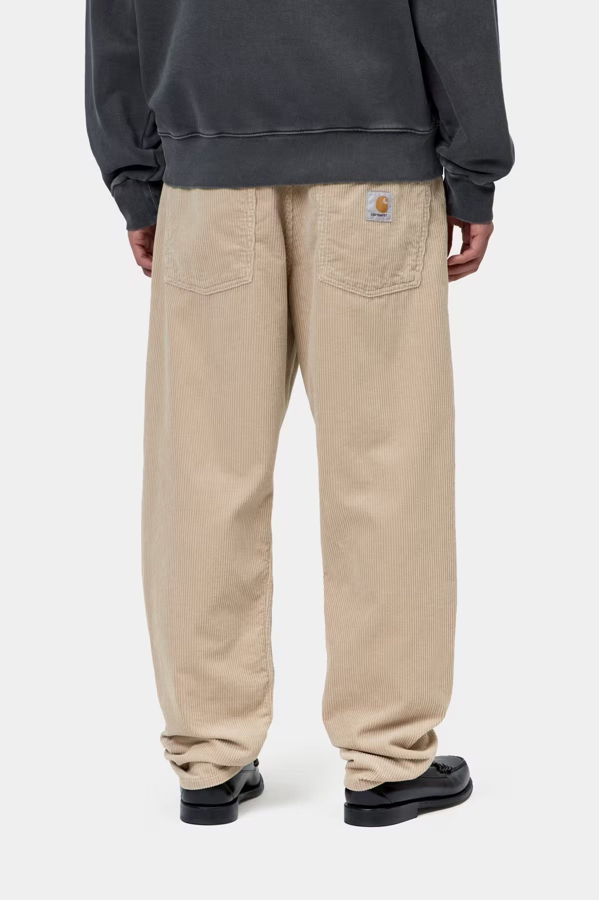 CARHARTT WIP Pantalon en Velours Côtelé Newel Wall Rinsed