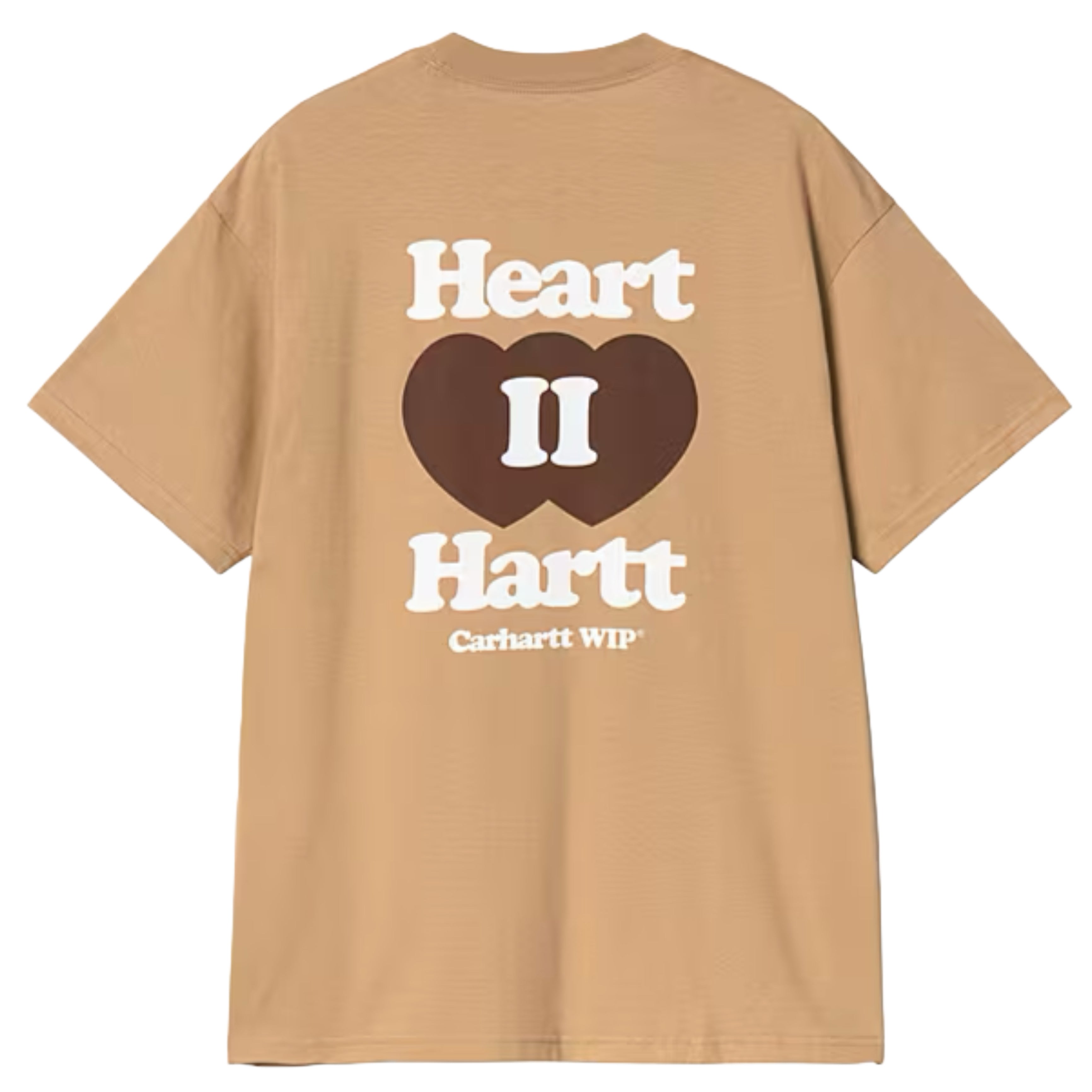 CARHARTT WIP S/S Heart II Hartt T-Shirt Dusty H Brown