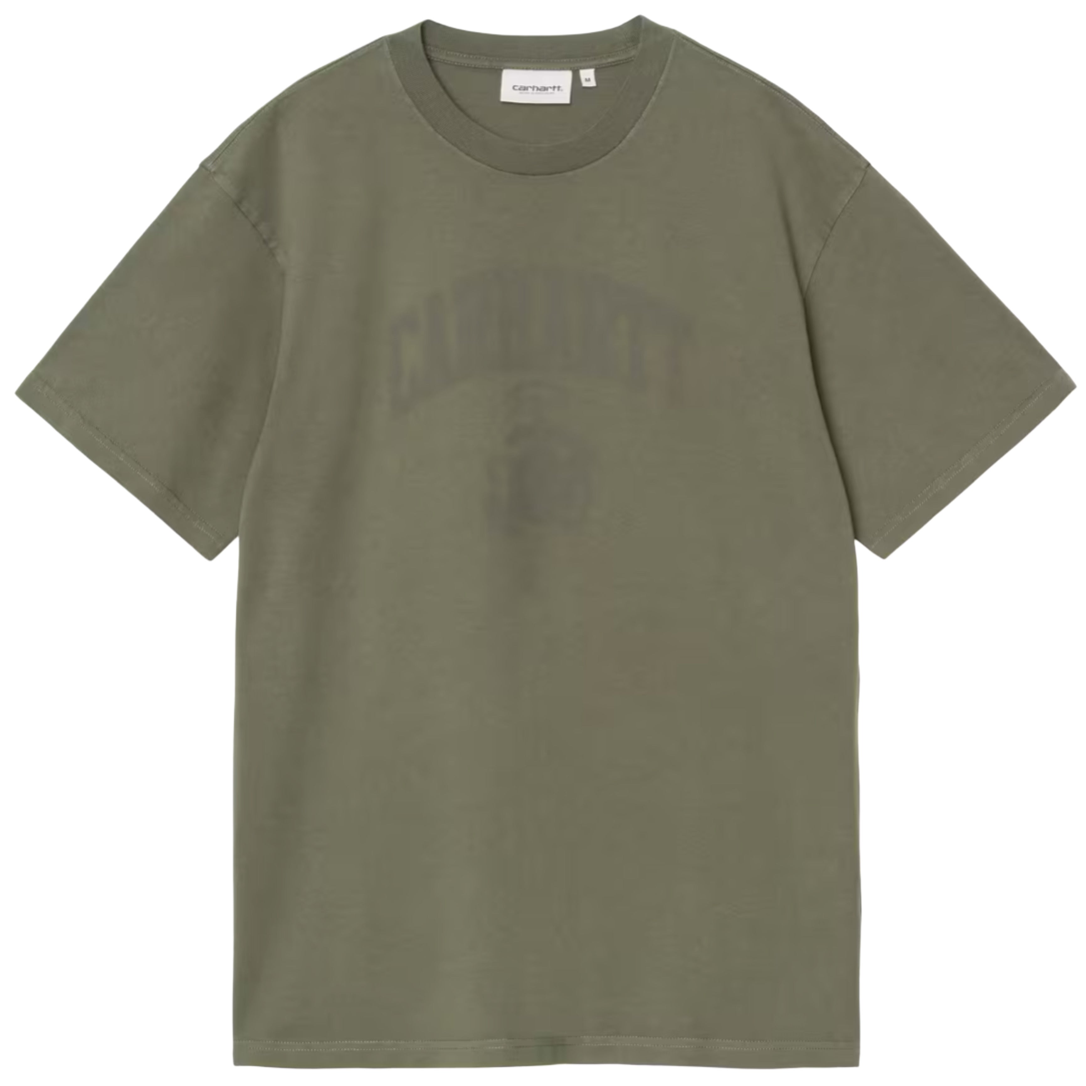 CARHARTT WIP S/S Faded Pond Corps T-Shirt Cypress Heavy Stone Wash