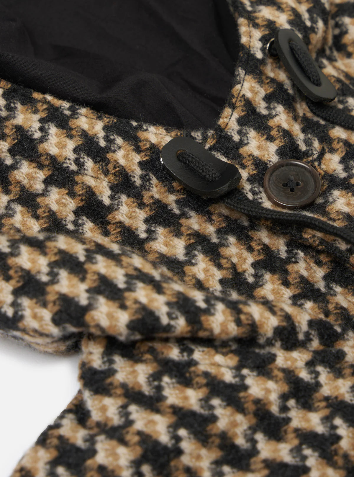 UNIVERSAL WORKS Sand Cortina Tweed Boston Parka