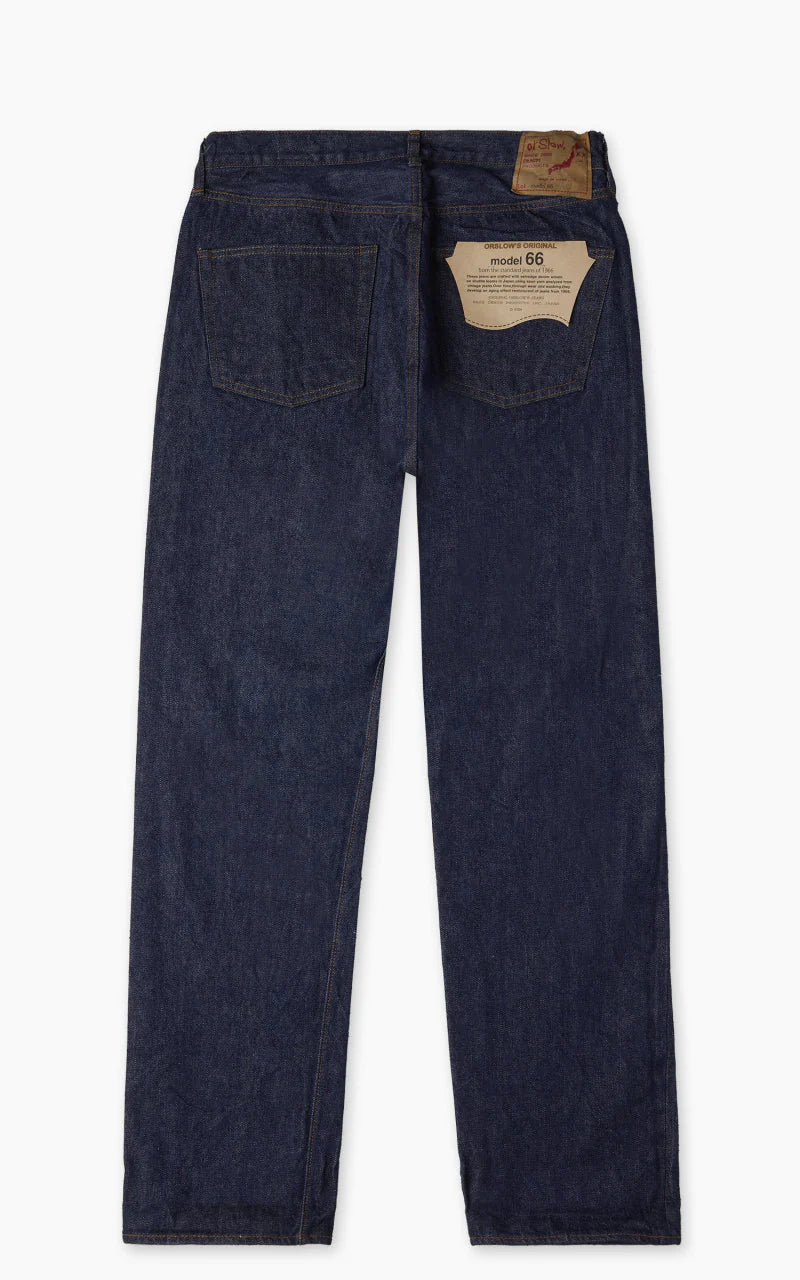 ORSLOW 1966 Standard Denim Jeans One Wash