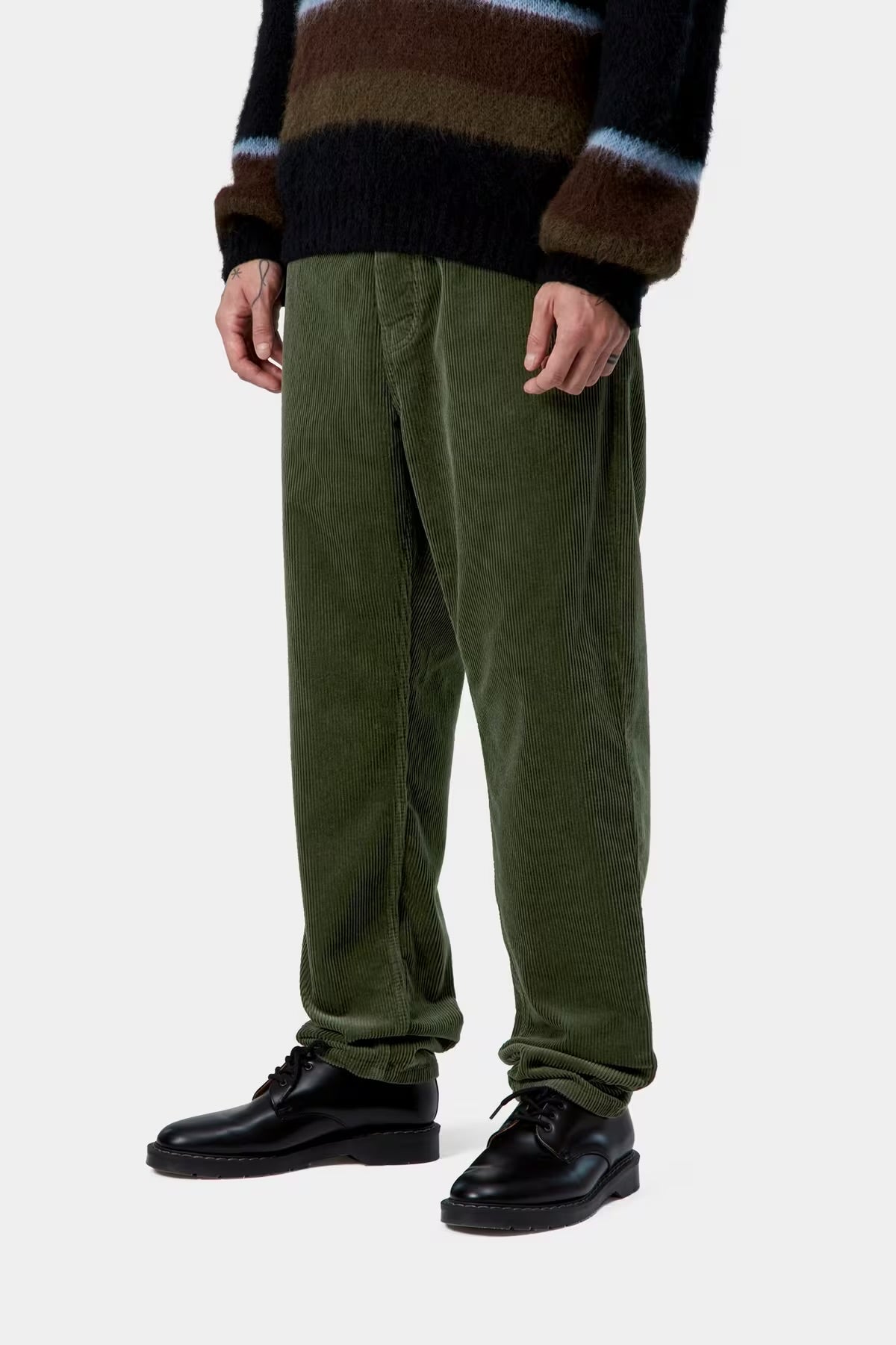 CARHARTT WIP Newel Corduroy Pant Opuntia Rinsed
