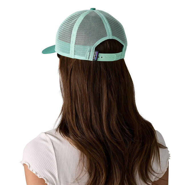 PATAGONIA P-6 Logo LoPro Trucker Hat Heartleaf Green