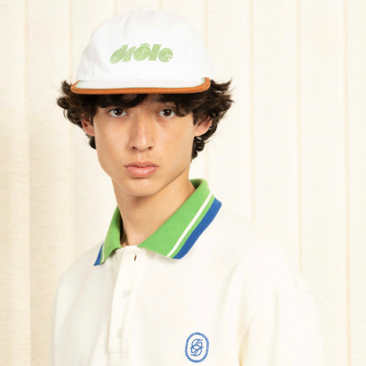 DRÔLE DE MONSIEUR La Casquette Drôle Tennis in bianco