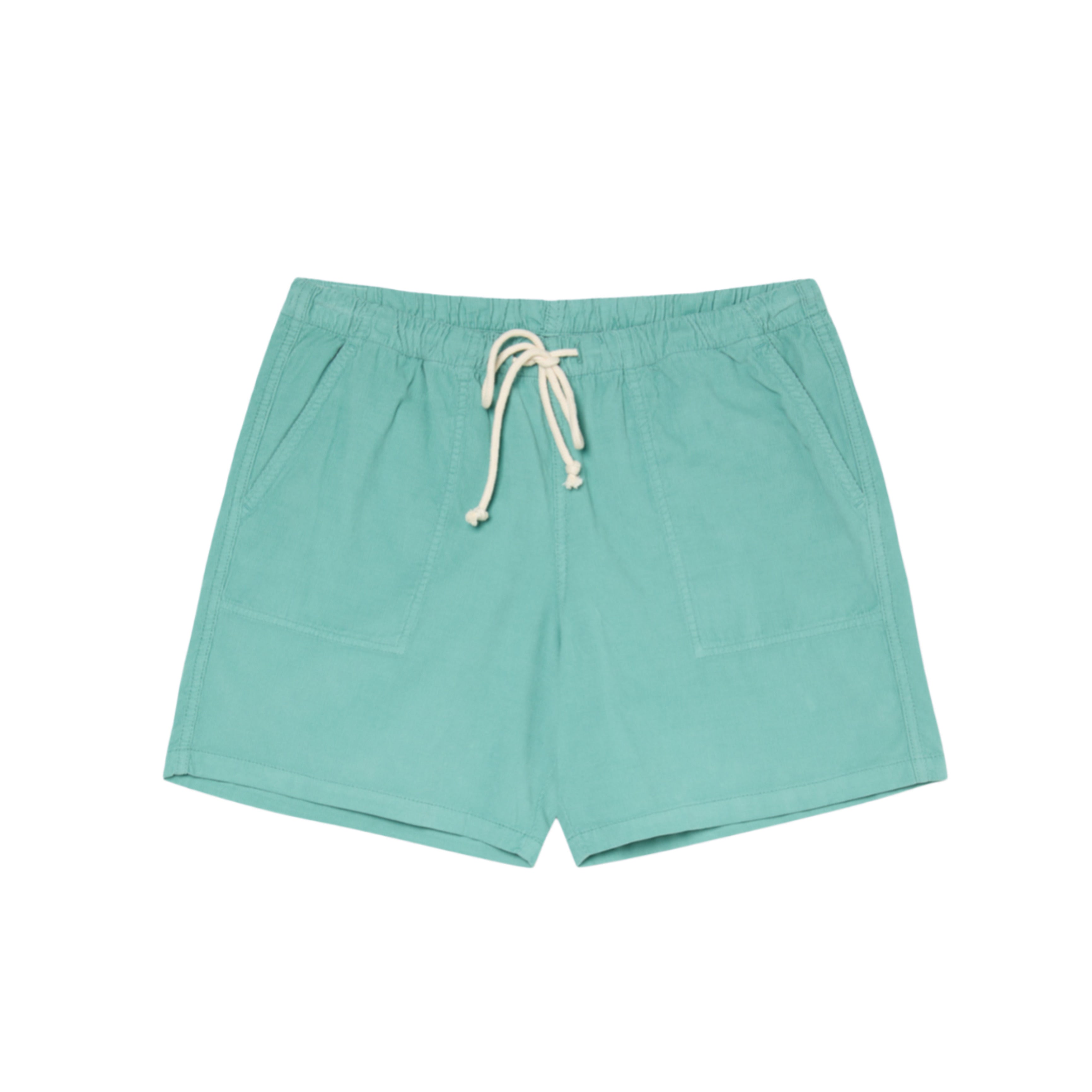 LA PAZ Formigal Shorts In Green Baby Corduroy