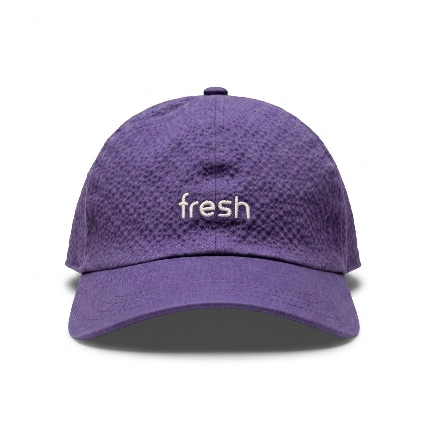 FRESH Seersucker Cap in Purple