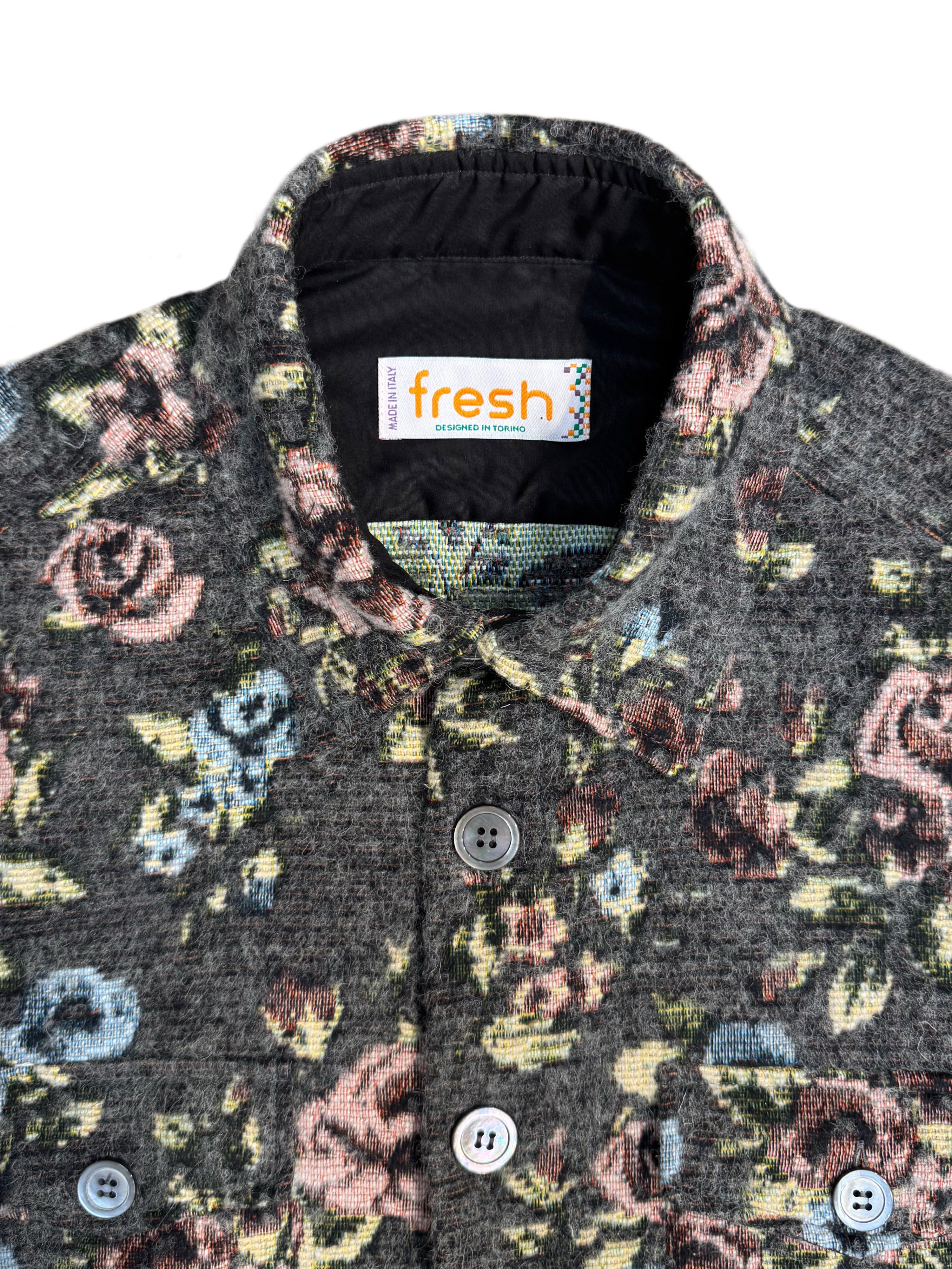 FRESH Flowers Jacquard Overshirt